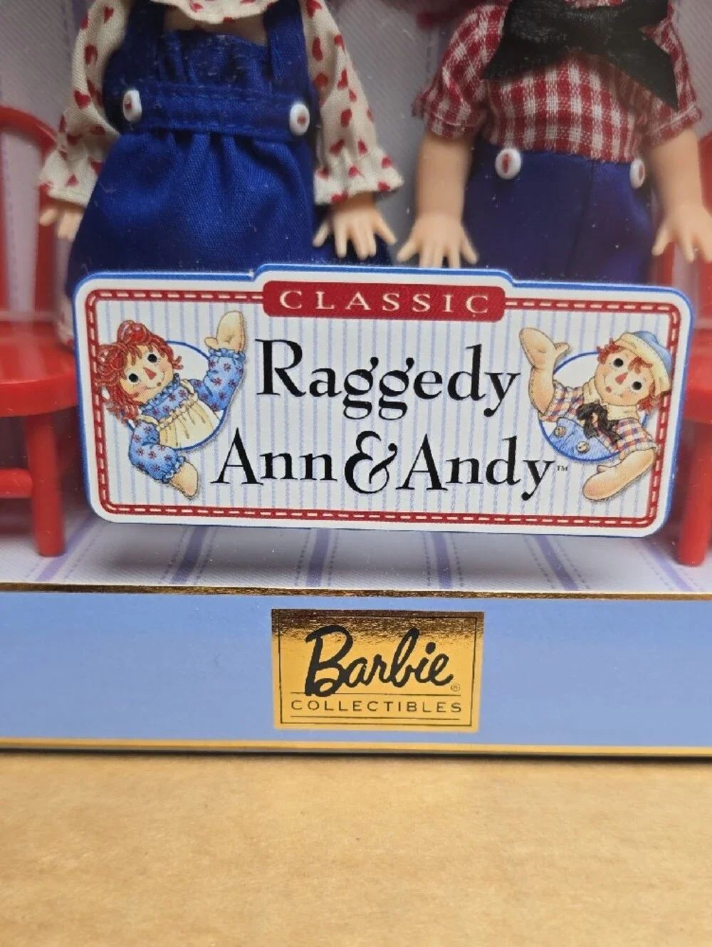 Barbie Classic Raggedy Ann & Andy Dolls Storybook Favorites Collection 1999